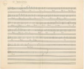 Partitura para voz + cifras da canção "Eh! Companheiro"