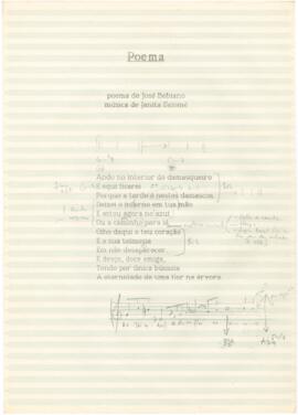 Letra da canção "Poema"