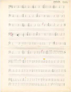 Parte de cromorne + parte de flauta baixo da canção "Margem de Certa Maneira"