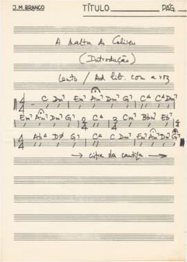 Cifras da canção "A malta do Coliseu (Introdução)"