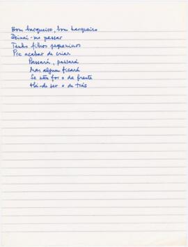 Excerto da letra da canção "Bom barqueiro"
