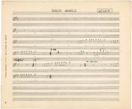 Parte de guitarra eléctrica da canção "Cantiga do sorriso amarelo"