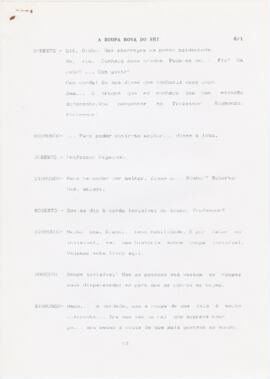 Guião e letra de canção