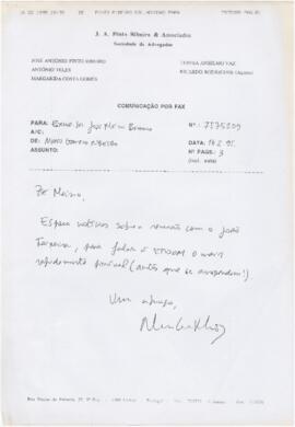 Correspondência entre Nuno Gaioso Ribeiro e José Mário Branco + propostas de edição da Edisom e d...