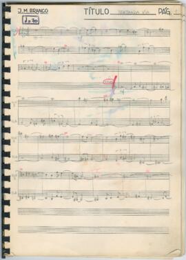 Partitura e cifras de "Tentanda via"