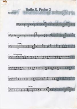 Parte de trombone de "Baile S. Pedro 2"