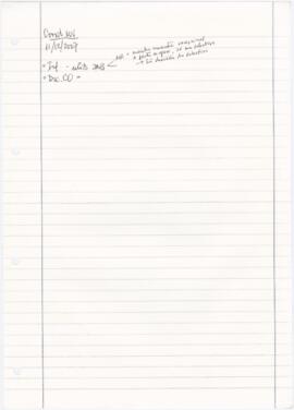 Apontamentos de reunião