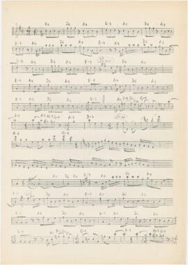 Partitura e cifras da canção "Elogio da Corporação"