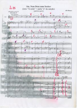 16a. Nem Deus nem Senhor (intro "A Noite" + parte "a" da canção) (partitura g...