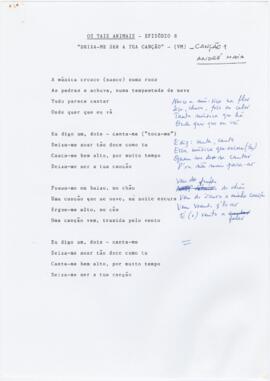 Episódio 8 - Deixa-me ser a tua canção