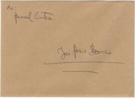 Correspondência entre Manuel Cintra e José Mário Branco