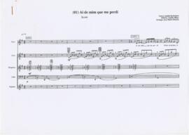 (01) Ai de mim que me perdi