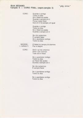 Letras de "Coro final"