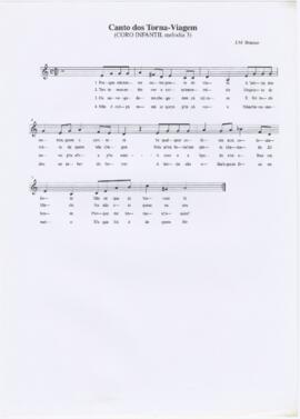Canto dos Torna-Viagem (coro infantil melodia 3)