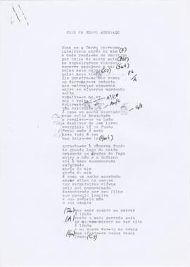 Letra e cifras da canção "Como um sonho acordado"