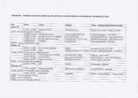 Programa de encontro