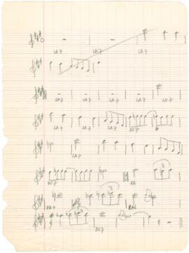 Partitura e cifras da canção "Arrocachula"