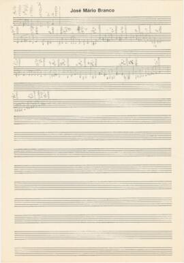 Partitura e cifras