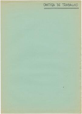 Cantiga de trabalho