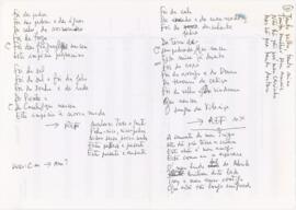 Letra da canção "Moncorvo torre e gente" + partitura