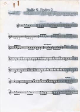 Parte de trompa de "Baile S. Pedro 2"