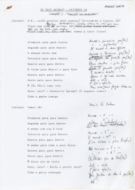 Episódio 18 - Canção da aranha