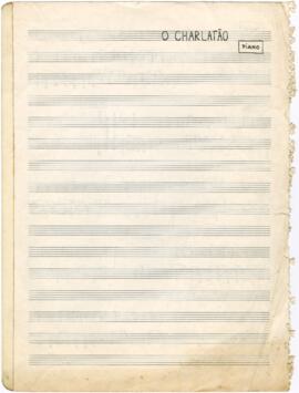 Parte de piano da canção "O charlatão"