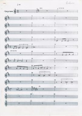Parte de trompete grave de "Alma Herida (Bolero)"