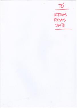 Tó - Letras todas - JMB