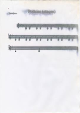Parte de trombone de "Polícias (ataque)"