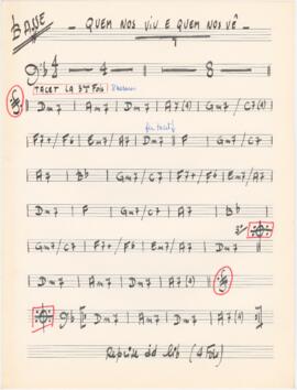 Cifras para baixo da canção "Quem nos viu e quem nos vê"