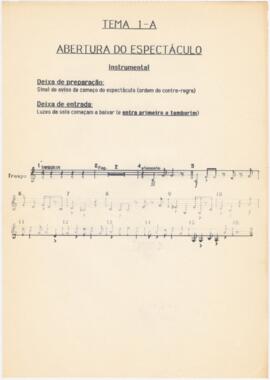 Partituras e indicações de "A Mulher do Campo"