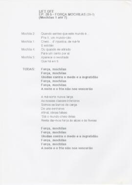 Ep. 28b - Força mochilas (28-II)