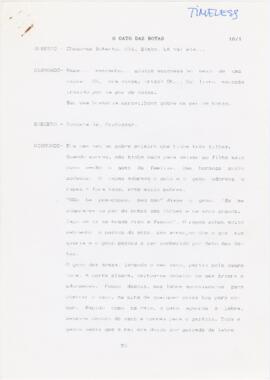 Guião e letra de canção