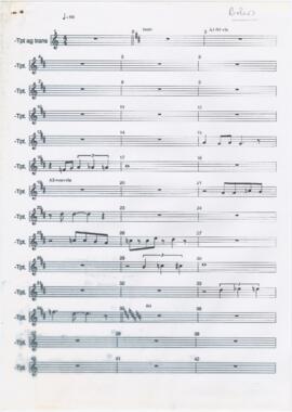 Parte de trompete agudo de "Alma Herida (Bolero)"