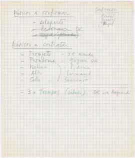 Apontamentos sobre músicos