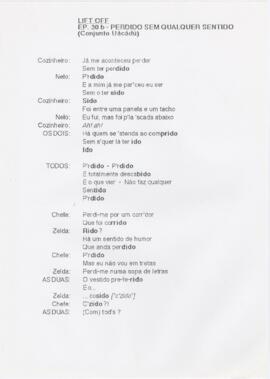 Ep. 30b - Perdido sem qualquer sentido