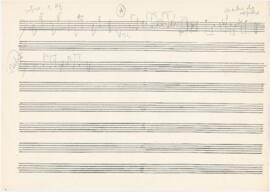 Partitura da canção "Quantos é que nós somos?"