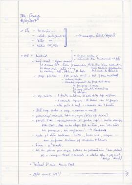 Apontamentos de reunião