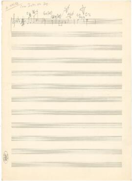 Partitura e cifras de "A Noite"