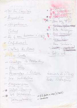 Alinhamento + indicações para coros