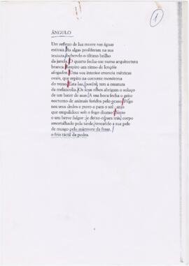 Fotocópias de poemas