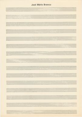 Folhas de partitura