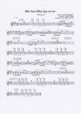 Parte de flauta da canção "Sou filha das ervas"