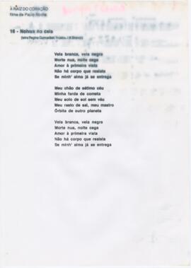 Letra de "Noivas no cais"