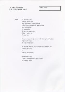 17 b - Canção do Zeca