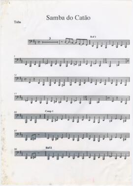Parte de tuba de "Samba do Catão"