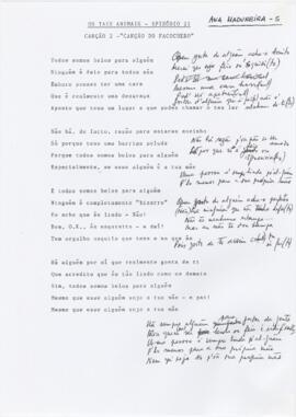 Episódio 21 - Canção do facochero