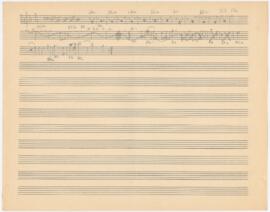 Partitura e cifras da canção "Sangue em Flor"