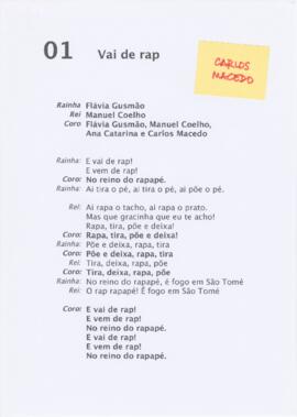 Quatro letras de canções